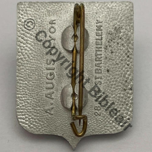 Grpt HAUTE SAVOIE Centre GUILLAUMET Equipe LENIAUD (ADJ) 11.43  A.AUGIS LYON ST BARTH 2Li 2Griffes Granuleux Alu Peint Src.historiacollection2a 259Eur10.12 